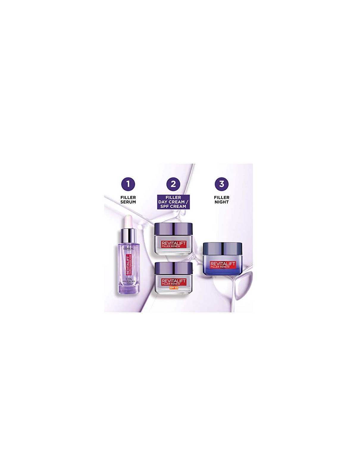 L'Oréal Paris Revitalift Filler Deep Plumping Anti-Ageing Day Cream 50ml