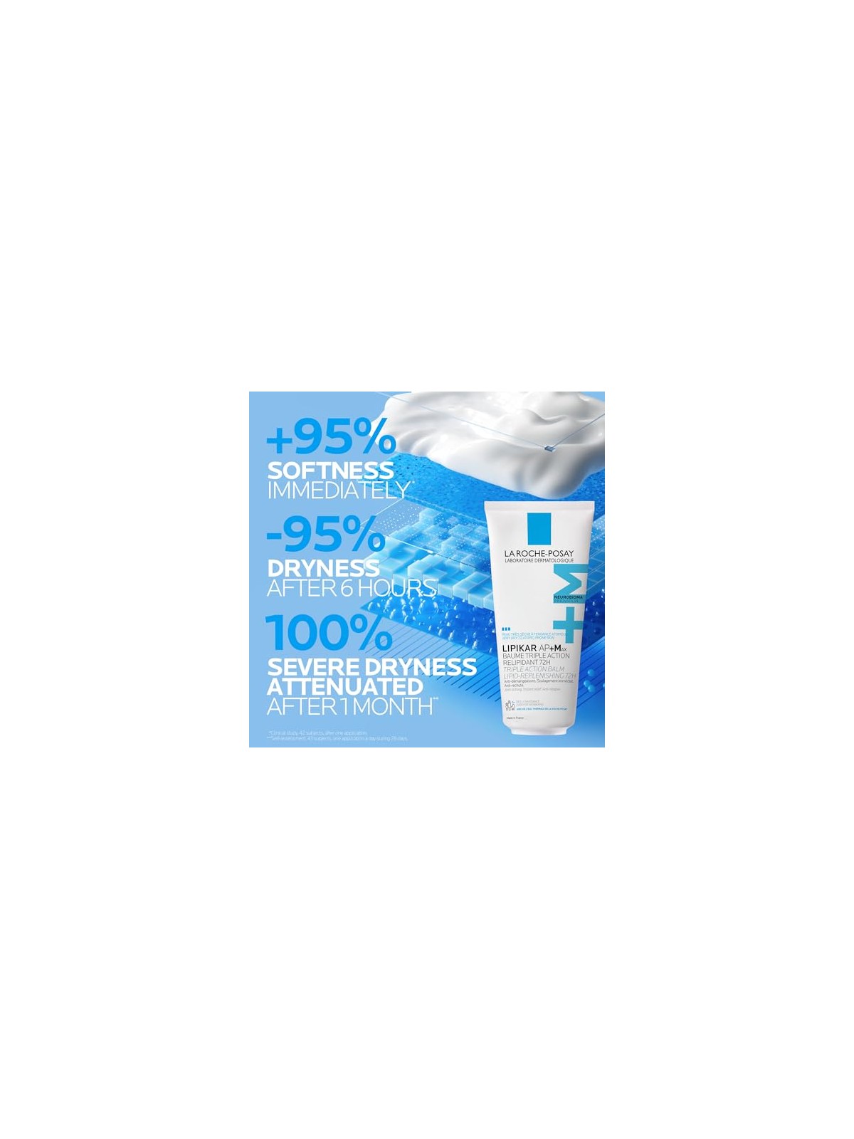 La Roche Posay LIPIKAR AP+ MAX balsamo tripla riparazione 72 ore 75ml unisex