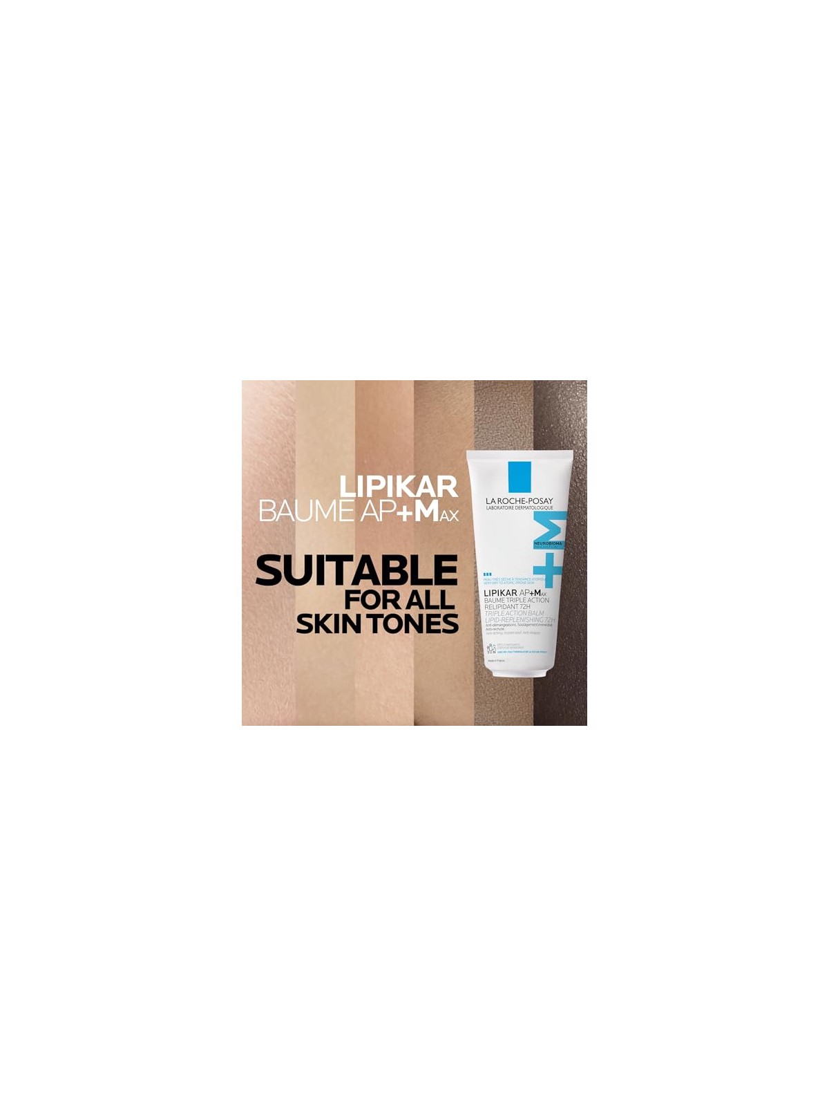 La Roche Posay LIPIKAR AP+ MAX balsamo tripla riparazione 72 ore 75ml unisex