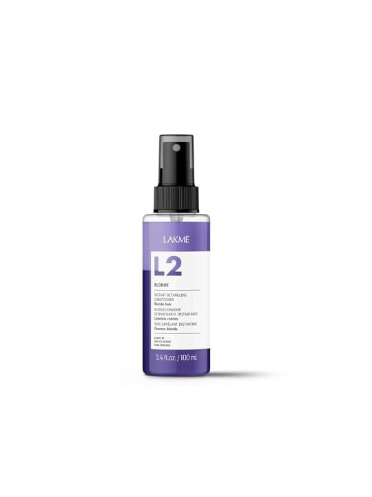 Lakme L2 Blonde balsamo bifasico per capelli biondo e grigio 100ml
