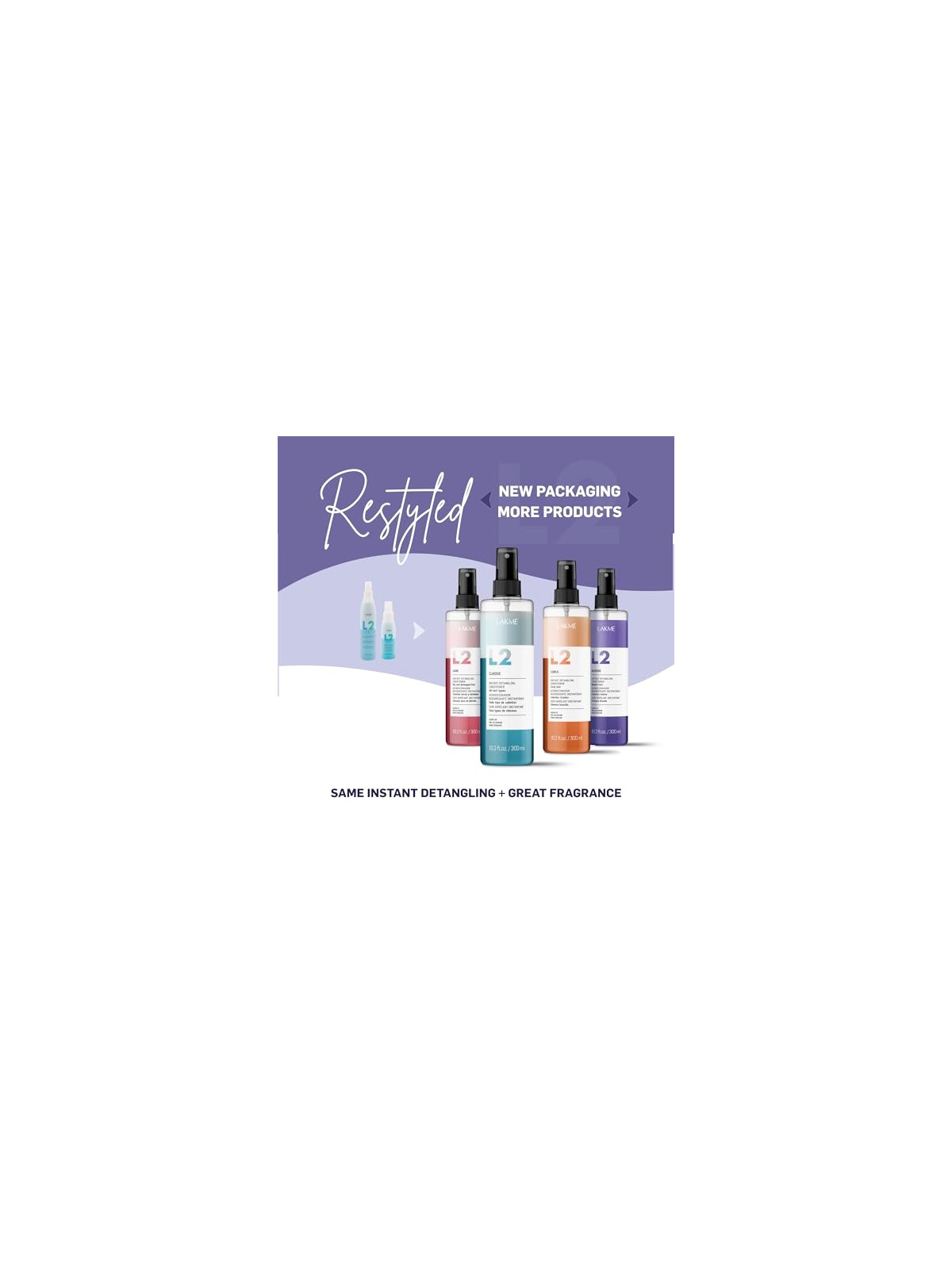 Lakme L2 Blonde balsamo bifasico per capelli biondo e grigio 100ml