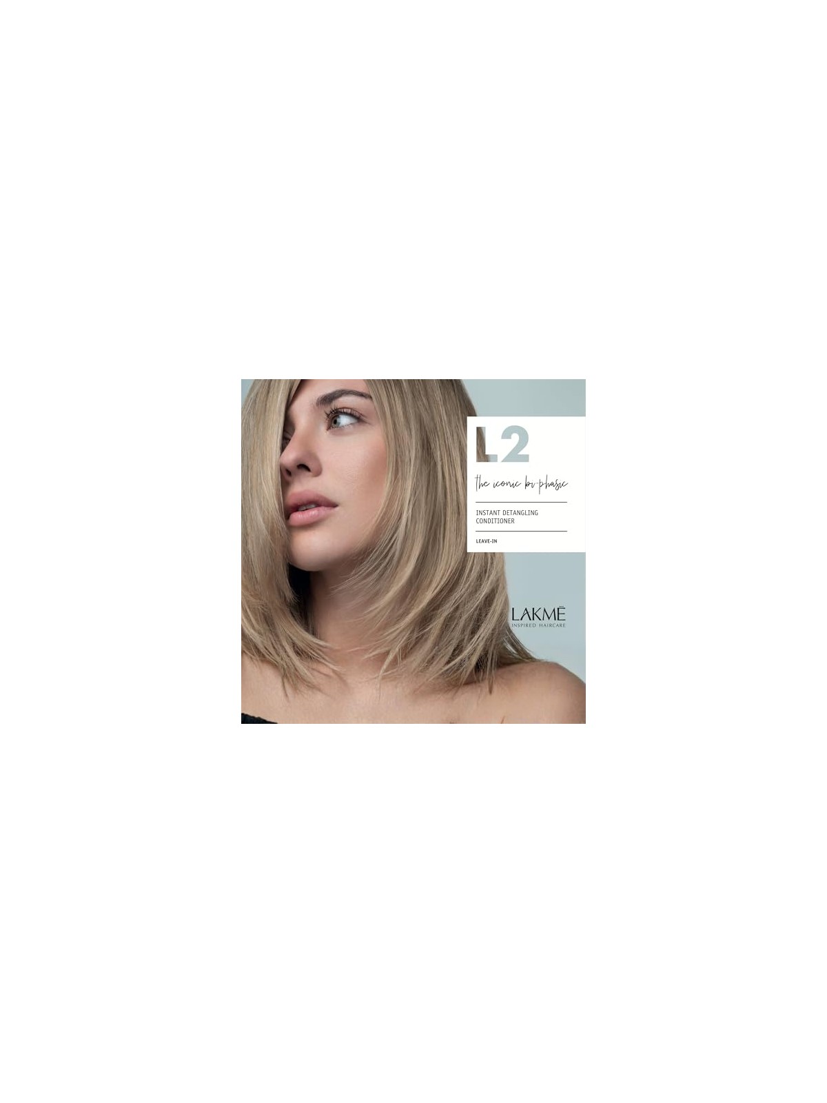 Lakme L2 Blonde balsamo bifasico per capelli biondo e grigio 100ml