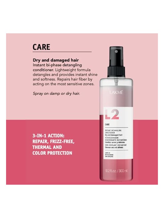 Lakme L2 Care balsamo bifasico per capelli secchi e danneggiati 100ml