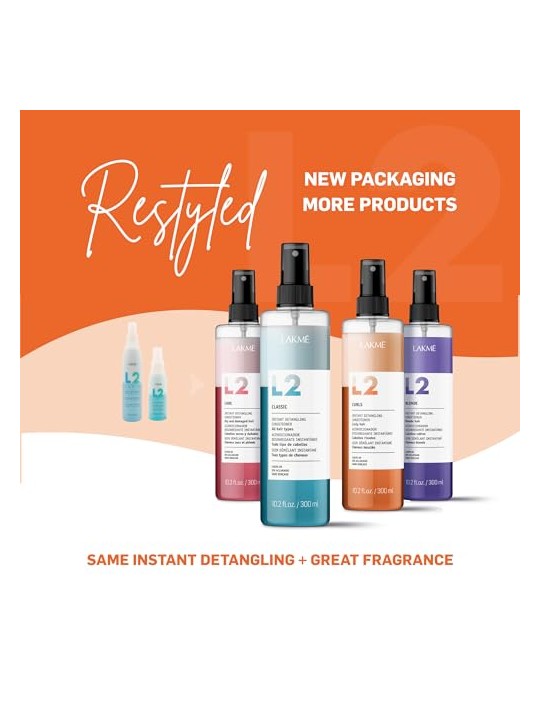 Lakme L2 Riccioli balsamo bifasico per capelli ricci senza risciacquo 100ml
