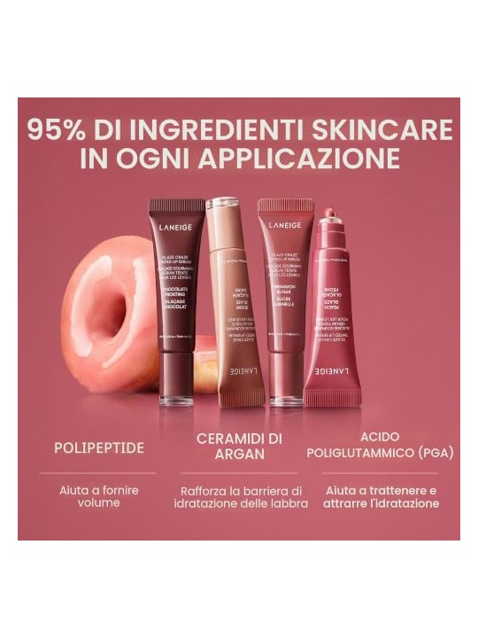 Laneige SIERO LABBRA siero labbra con colore n.Chocolat Frosting 12gr unisex