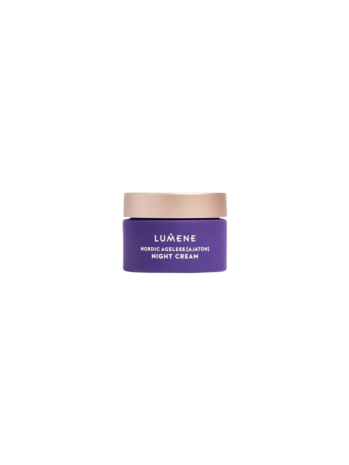 Lumene Ajaton Nordic Ageless Radiant Youth Crema Notte, crema notte levigante e ringiovanente 50ml