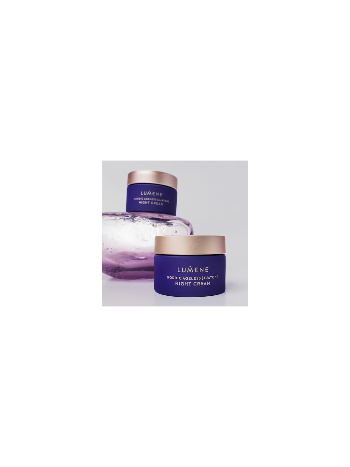 Lumene Ajaton Nordic Ageless Radiant Youth Crema Notte, crema notte levigante e ringiovanente 50ml