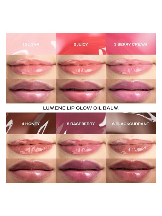Lumene Balsamo labbra Lip Glow Oil Balm con oli 4 Miele 10ml