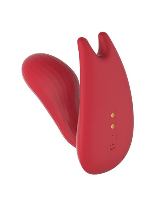 Magic motion Vibratore indossabile intelligente Umi con doppio motore, controllabile tramite app.