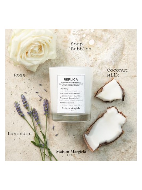 Maison margiela Candela profumata replica Bubble Batch resa 165 g
