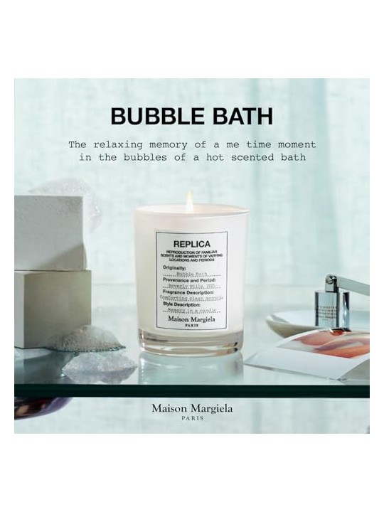 Maison margiela Candela profumata replica Bubble Batch resa 165 g
