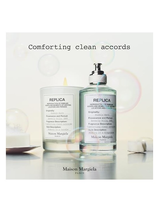 Maison margiela Candela profumata replica Bubble Batch resa 165 g