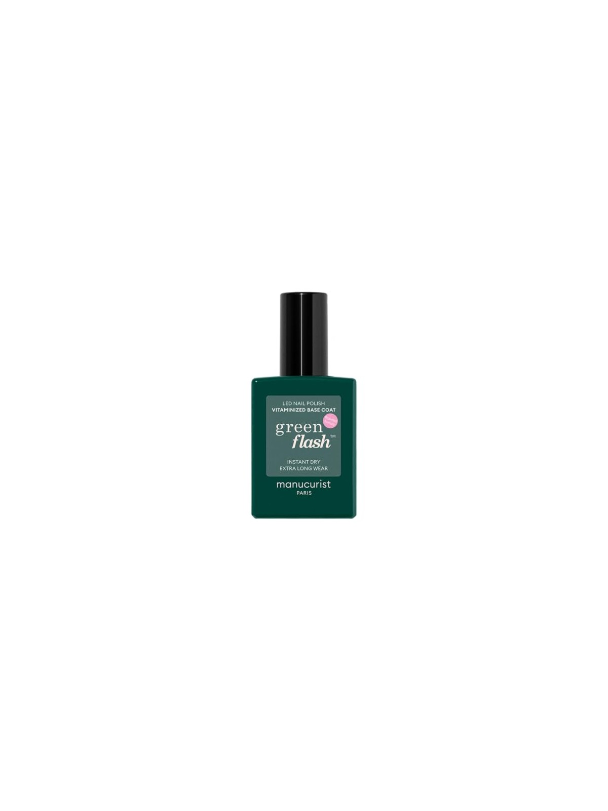 Manucurist Base per unghie in gel LED con resina naturale di canna da zucchero Green Flash 15ml