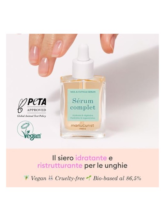 Manucurist Siero completo per unghie e cuticole 15ml