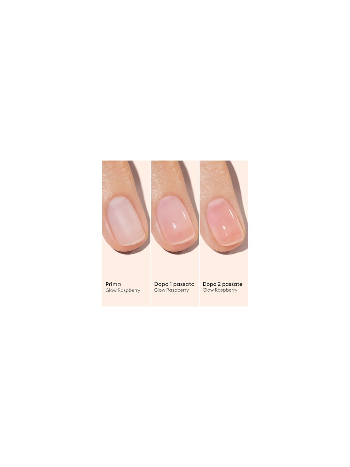 Manucurist Smalto per unghie Active Glow Nail Care Effects 15ml - Tonalità: Lampone donna