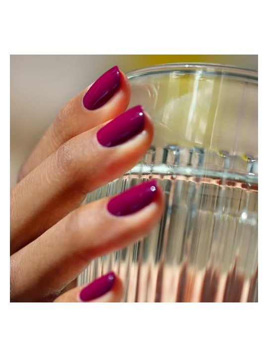 Manucurist Smalto per unghie in gel LED verde flash, colore viola, 15ml