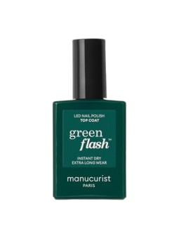 Manucurist Top coat in gel LED verde flash 15 ml donna
