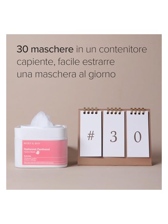 MARY & MAY Maschera Idratazione Donna
