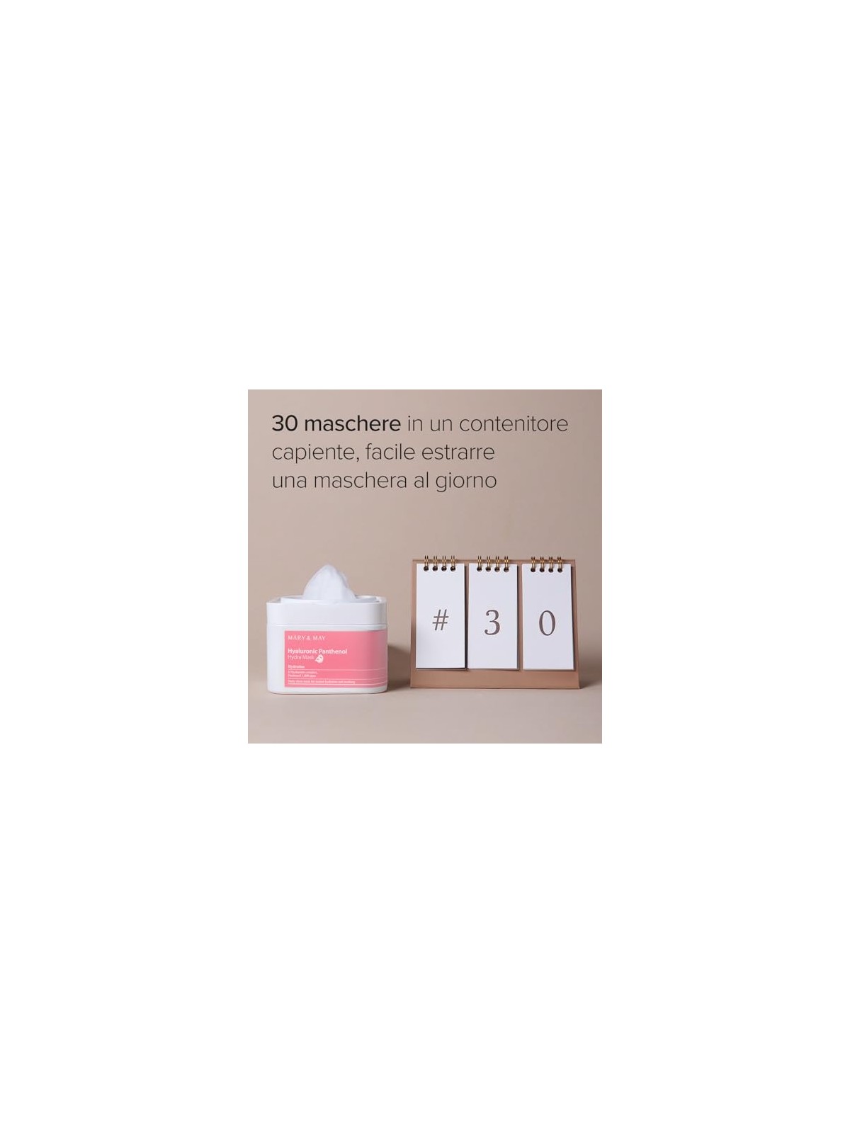 MARY & MAY Maschera Idratazione Donna