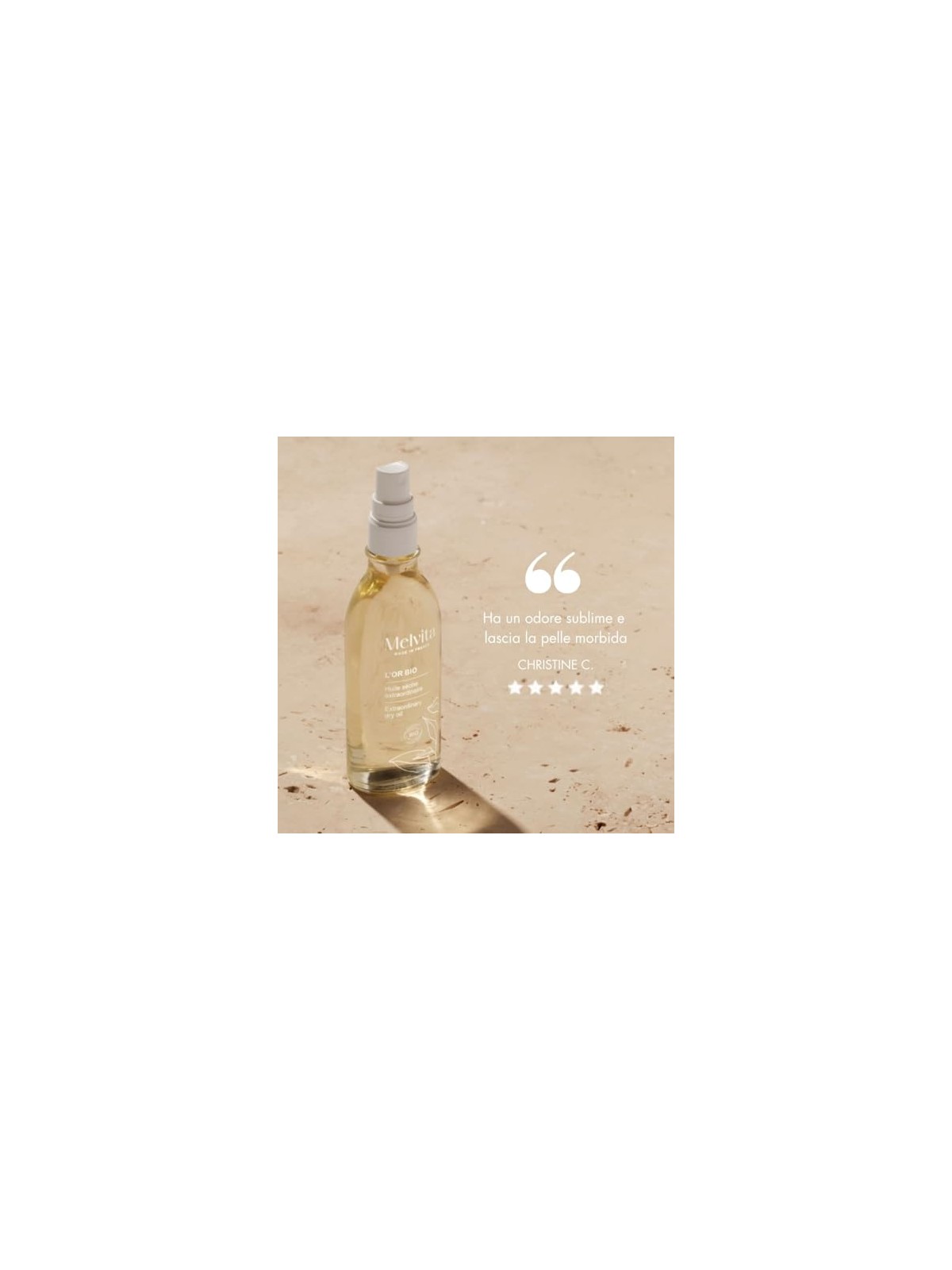 Melvita L'OR BIO olio straordinario l'or bio 50ml donna