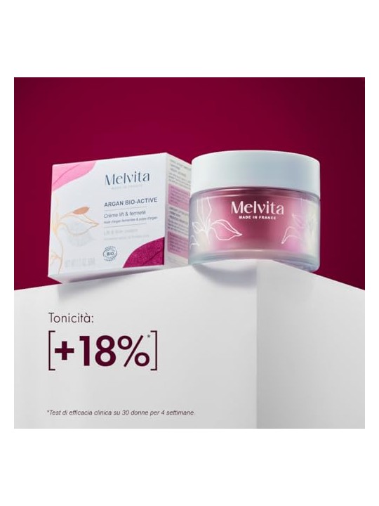 Melvita Ricarica di crema rassodante all'olio di argan bioattivo 50ml unisex