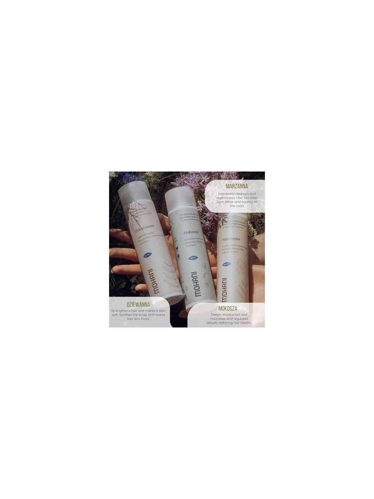 Mohani Shampoo detergente intensivo Marzanna 250ml