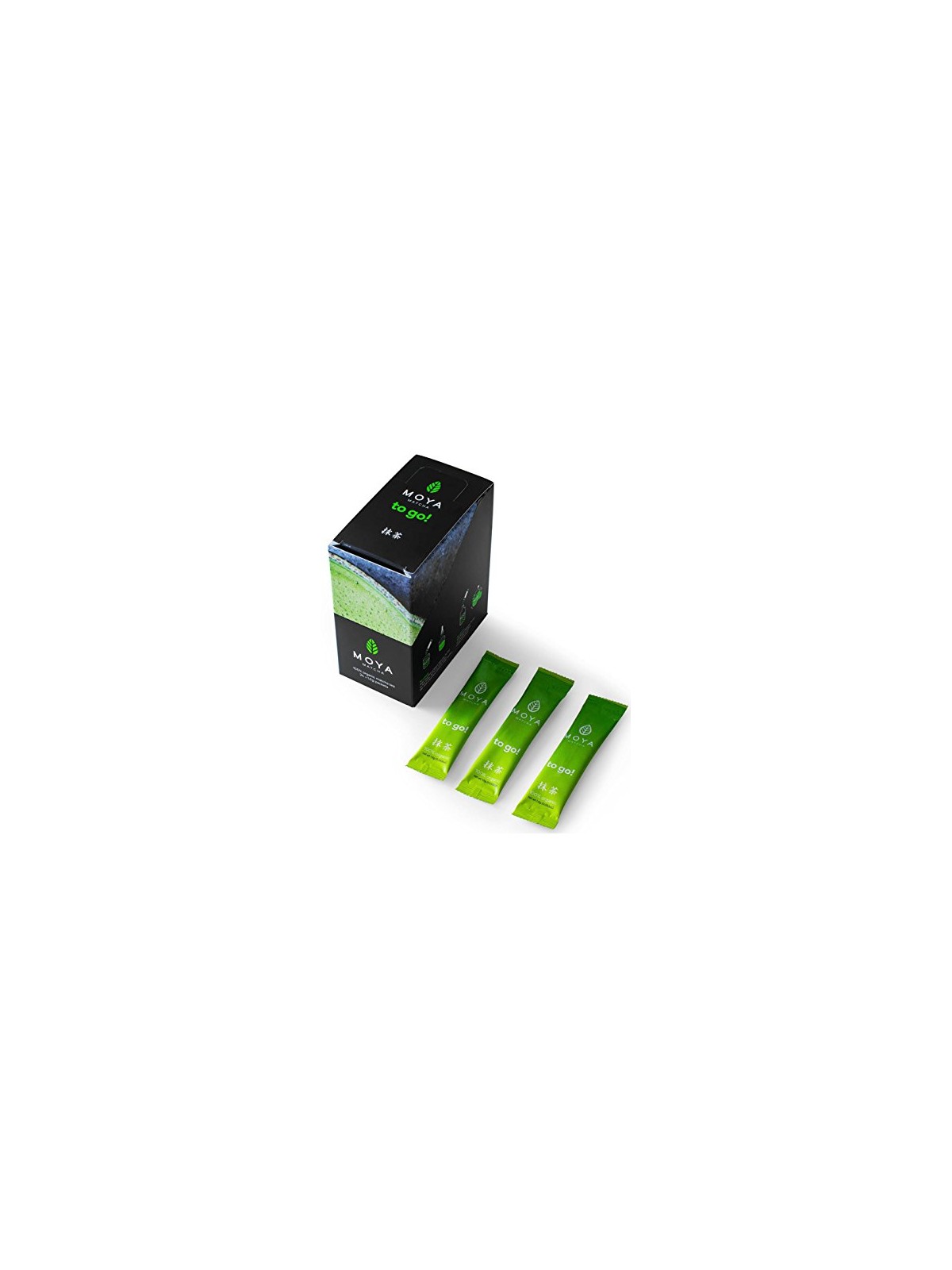 MOYA Matcha da asporto! Tè verde giapponese biologico tradizionale - 24 x 1,5 g unisex