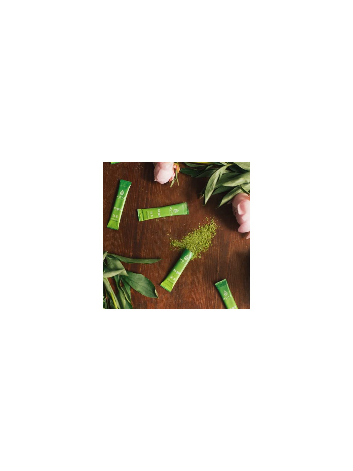 MOYA Matcha da asporto! Tè verde giapponese biologico tradizionale - 24 x 1,5 g unisex