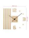 MPM Quality Orologio da parete completamente silenzioso - super silenzioso E07P.4521.51 unisex