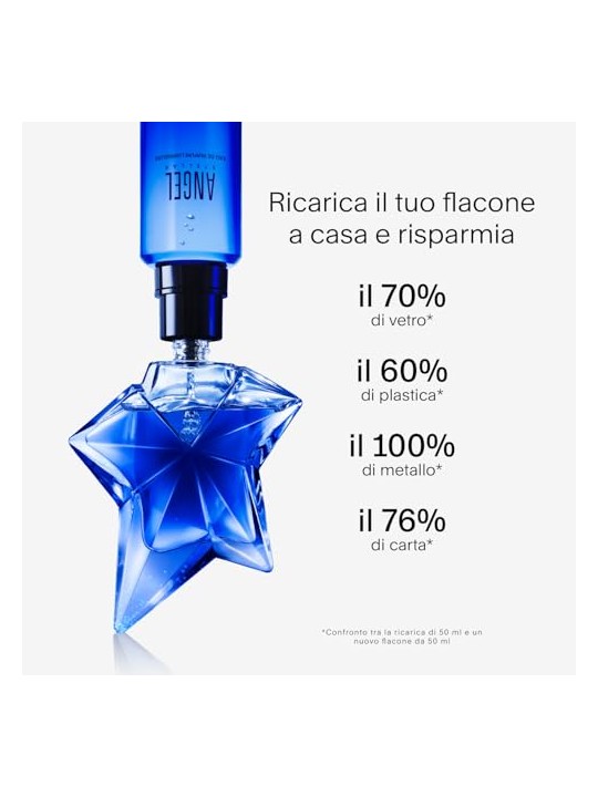 Mugler Angel Stellar Eau De Parfum Refillable 100ml donna