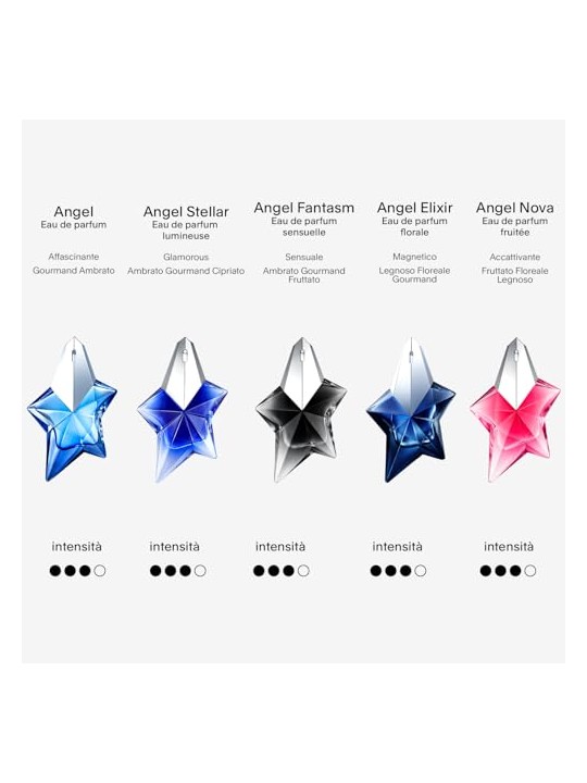 Mugler Angel Stellar Eau De Parfum Refillable 100ml donna