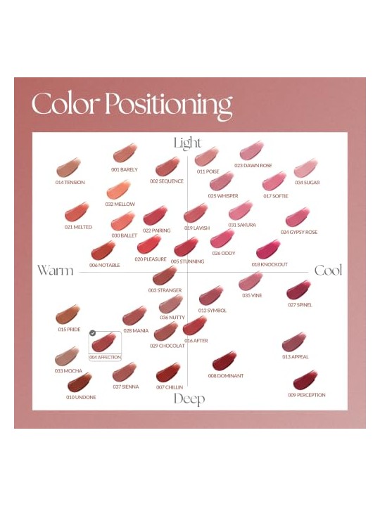 Muzigae mansion Tinta labbra liquida Objet Liquid Renewal 004 Affection 6ml