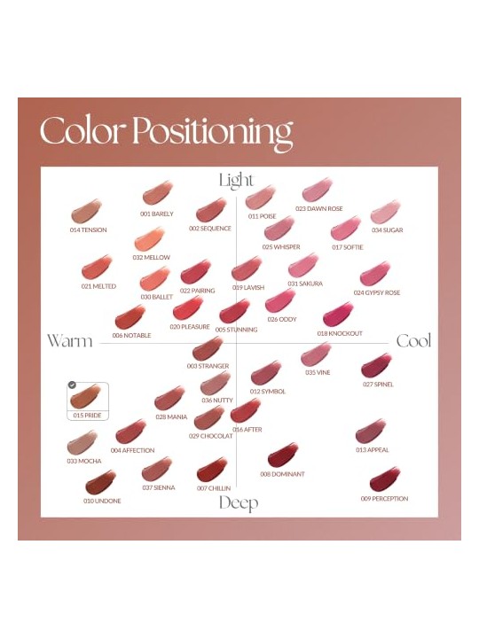 Muzigae mansion Tinta labbra liquide Objet Liquid Renewal 015 Pride 6ml