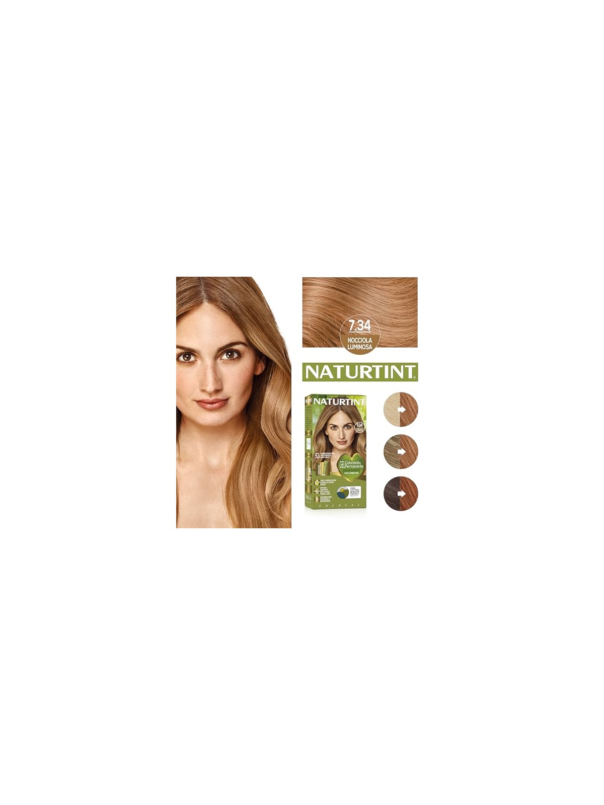 Naturtint 734 Tintura Senza Ammoniaca 150ml Unisex