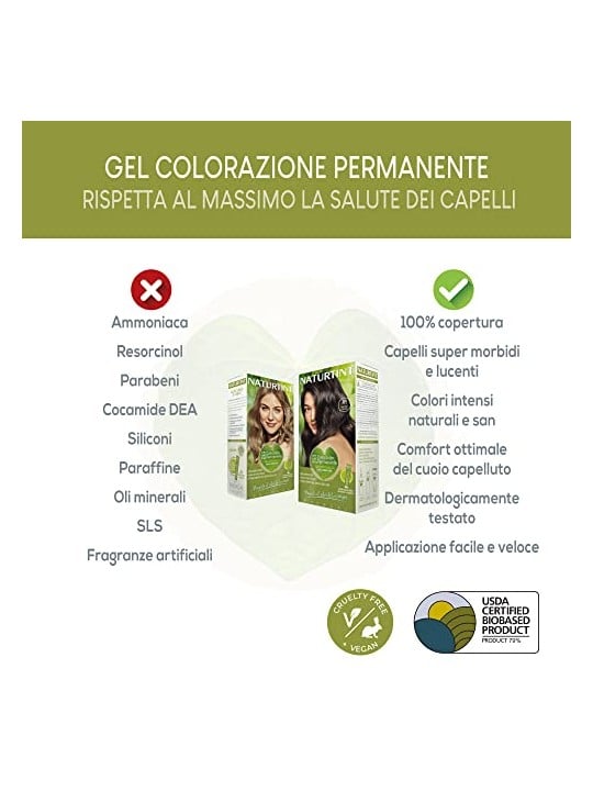 Naturtint NATURTINT 77 marrone teide 170ml donna