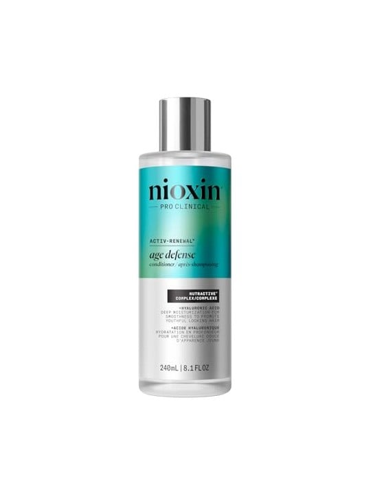 Nioxin AGE DEFENSE balsamo anti-età idratazione profonda con acido ialuronico 240ml unisex
