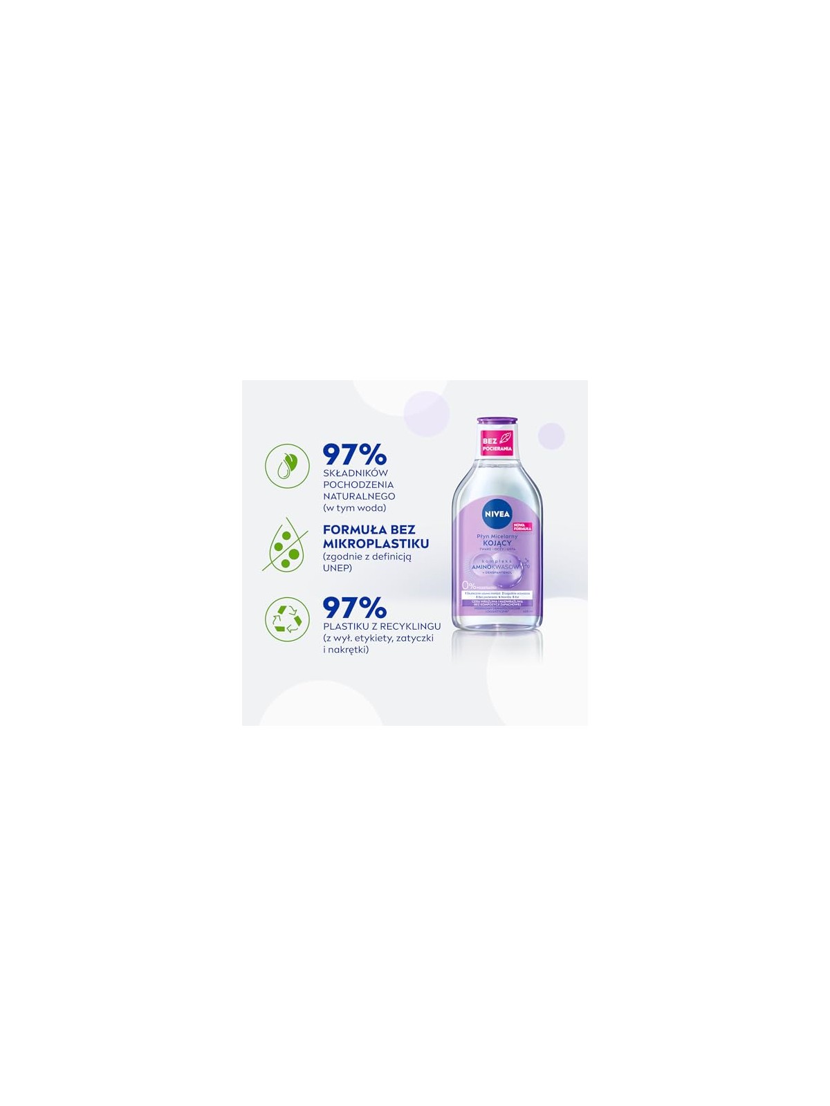 Nivea Acqua micellare lenitiva 400ml
