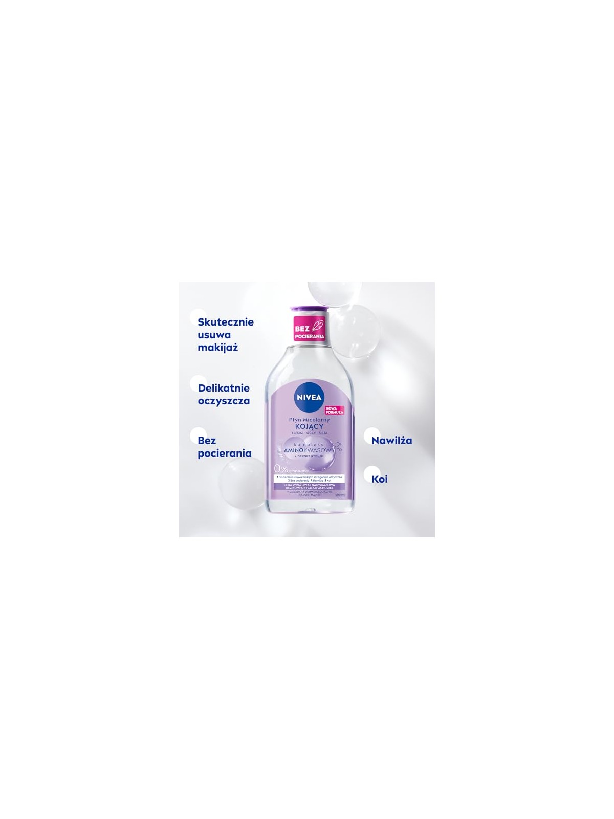 Nivea Acqua micellare lenitiva 400ml