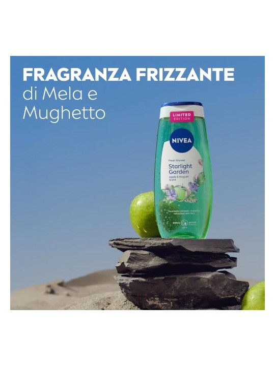 Nivea Bagnoschiuma Fresh Shower Doccia Solare 250ml