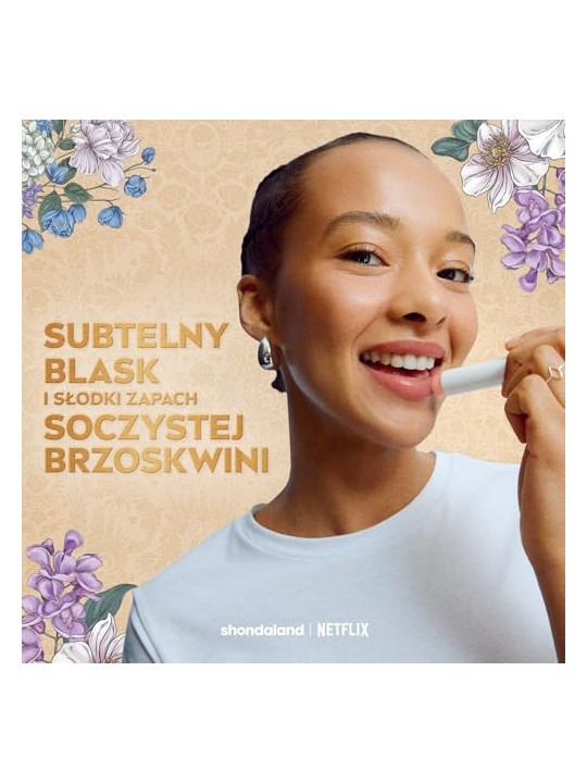 Nivea Bridgerton Edition balsamo curativo per labbra Tè alla pesca 4