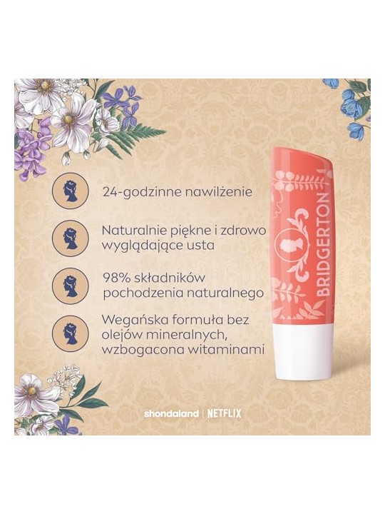 Nivea Bridgerton Edition balsamo curativo per labbra Tè alla pesca 4