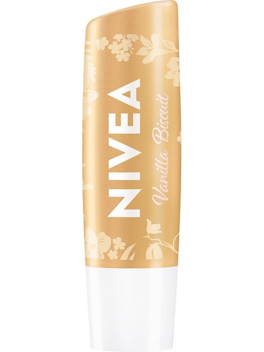 Nivea Bridgerton Edition Caring Balsam Per Labbra Biscotto alla vaniglia 4
