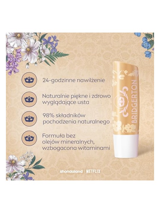 Nivea Bridgerton Edition Caring Balsam Per Labbra Biscotto alla vaniglia 4
