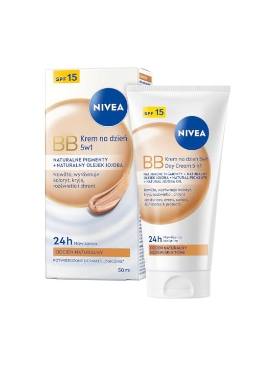 Nivea Crema BB 5 in 1 al giorno, scura, 50ml