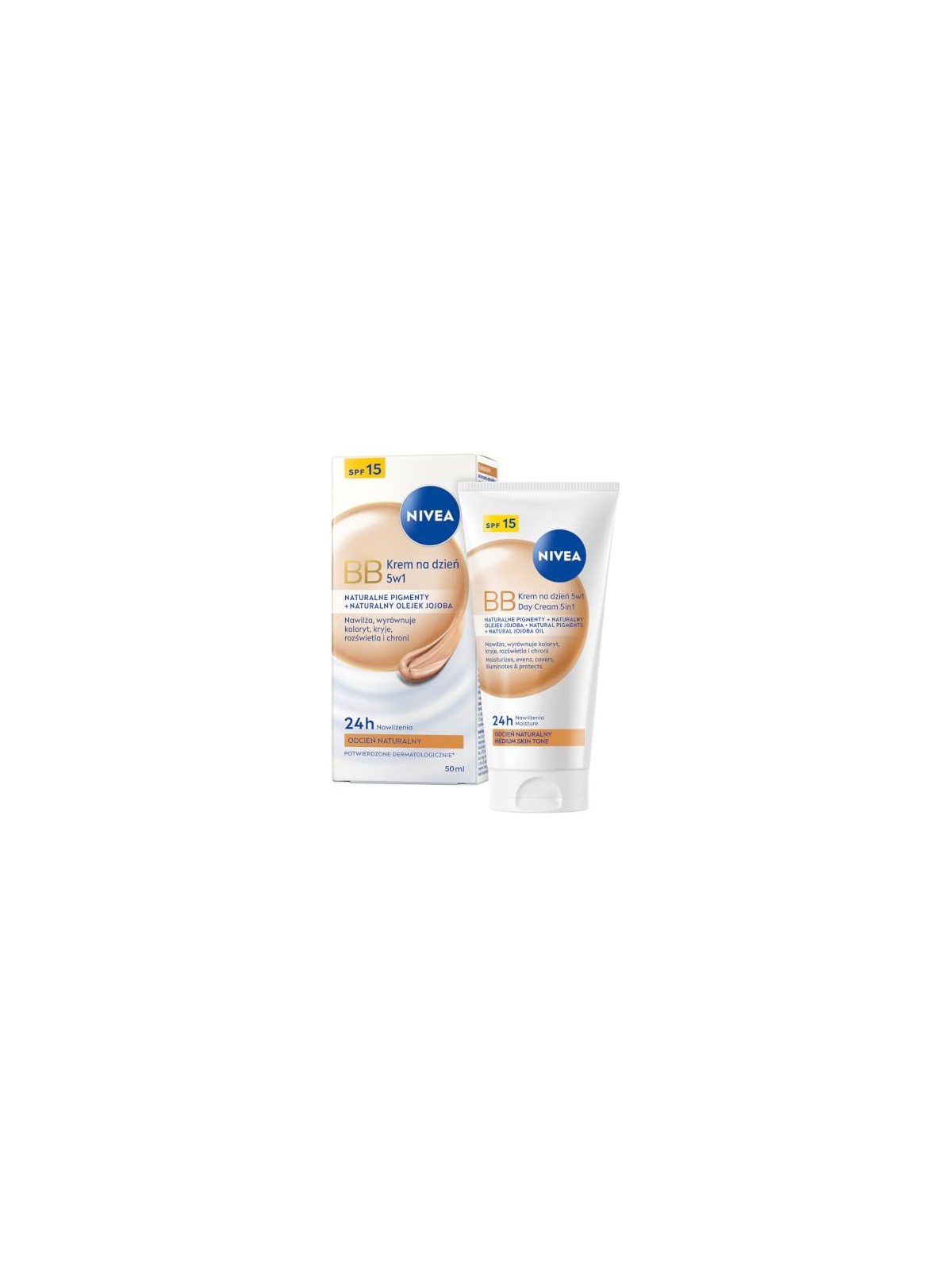 Nivea Crema BB 5 in 1 al giorno, scura, 50ml