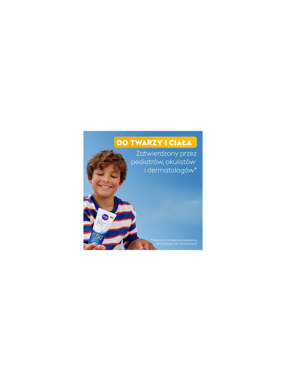 Nivea Crema protettiva quotidiana Sun Kids UV Protect per bambini SPF50+ 100ml