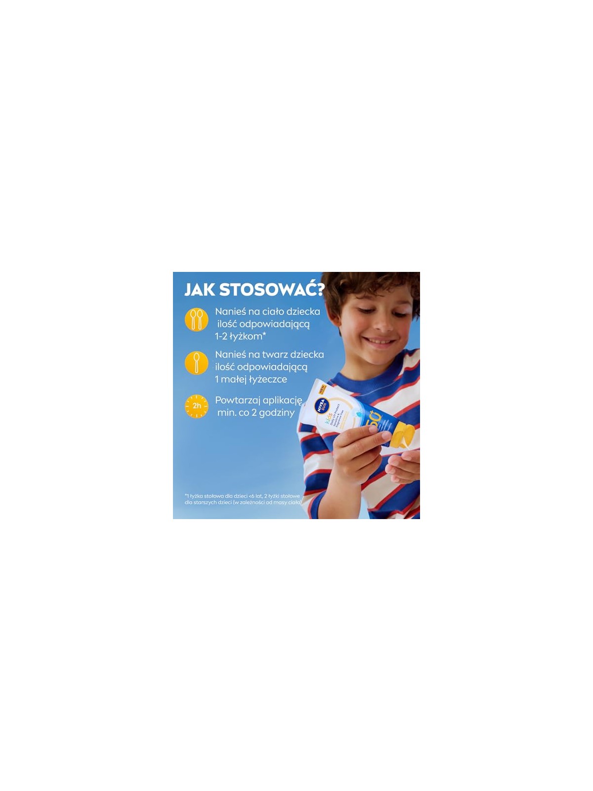 Nivea Crema protettiva quotidiana Sun Kids UV Protect per bambini SPF50+ 100ml