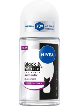 Nivea Deodorante Black & White Authentic in stick, 50ml