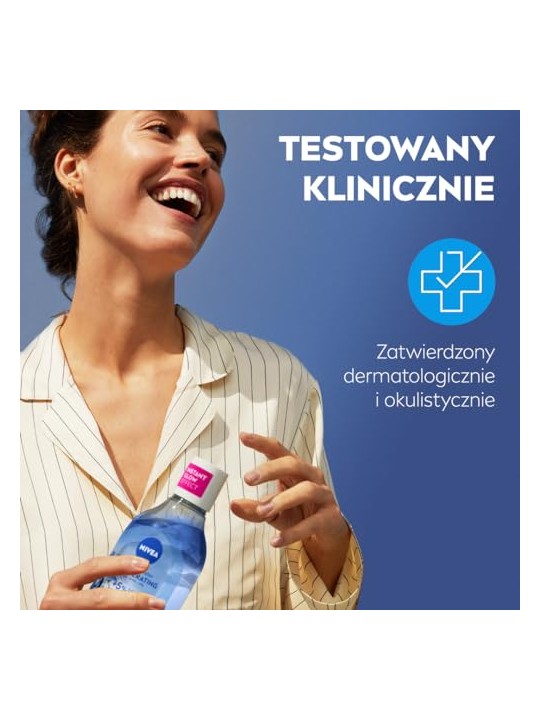 Nivea Liquido micellare struccante per pelli sensibili e danneggiate, rigenerante, 400ml.