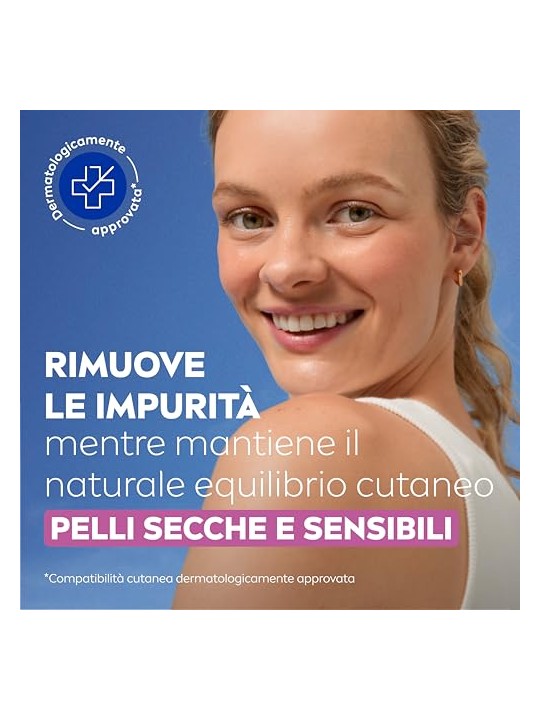 Nivea Mousse detergente, schiuma delicata detergente all'estratto di mandorla 150ml